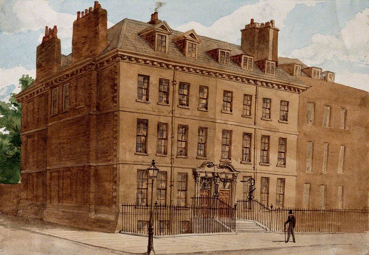 40–41 Queen Square, London, Immediately before Demolition