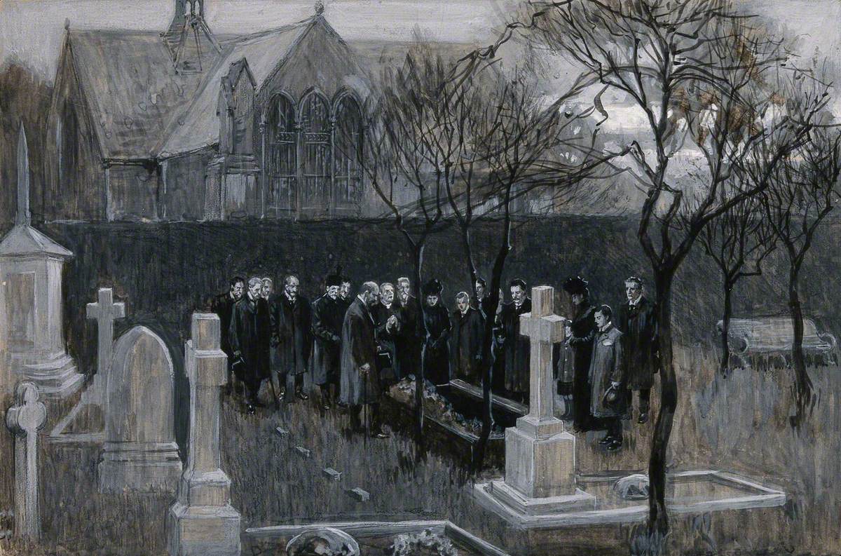 The Funeral of Sir Hector Macdonald in Edinburgh