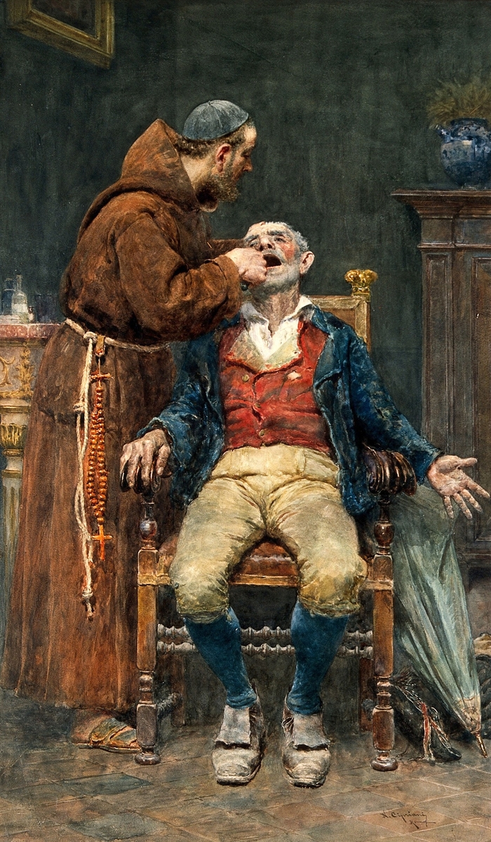 A Friar Extracting a Tooth