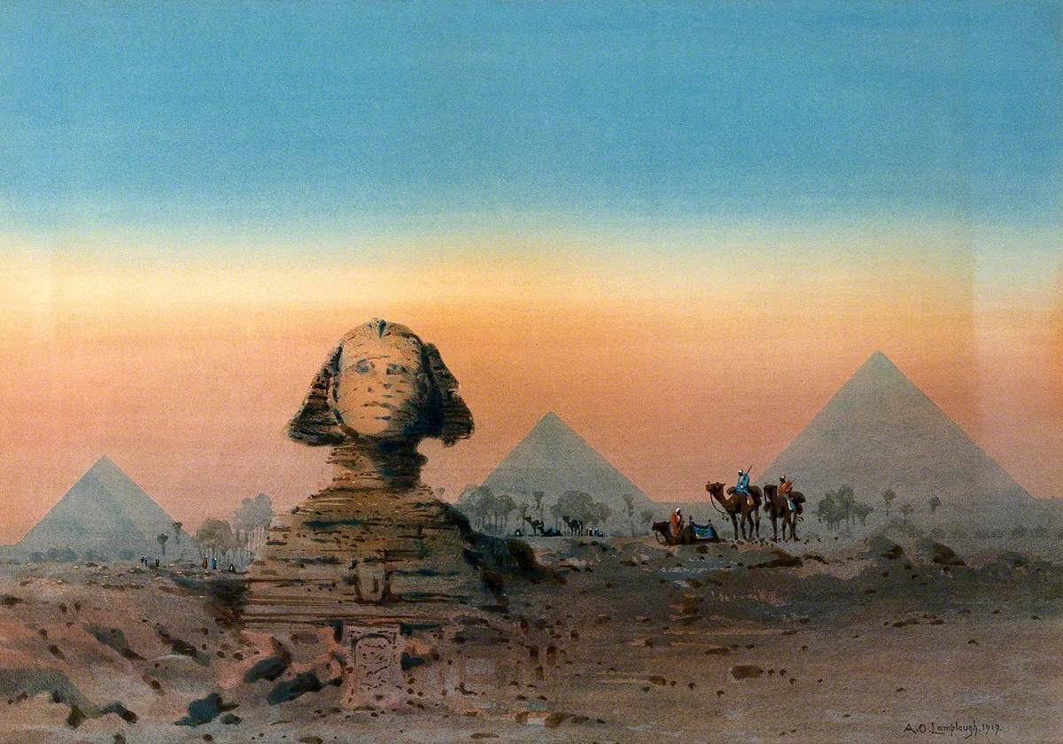 The Sphinx and the Pyramids