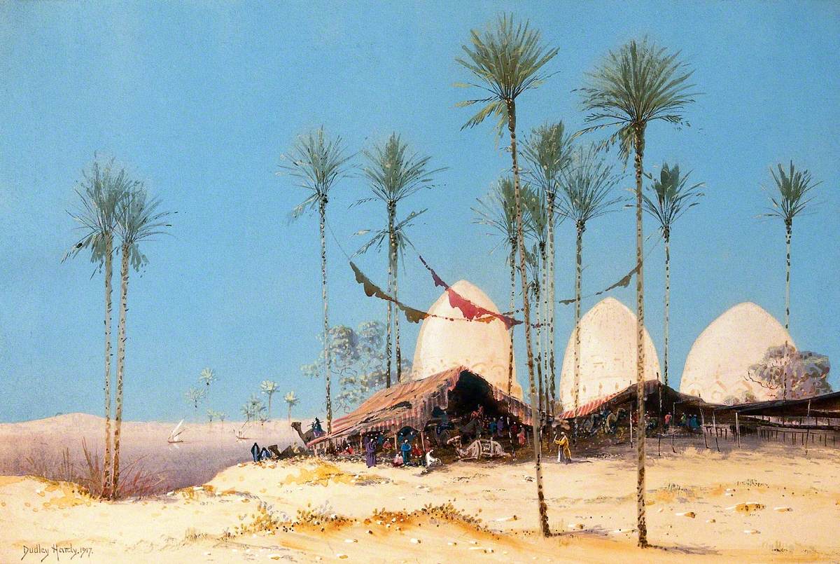 An Encampment on the Nile