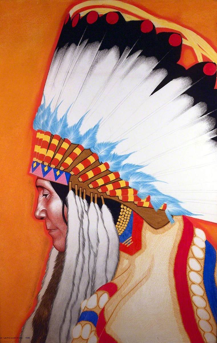 A Blackfeet Indian | Art UK