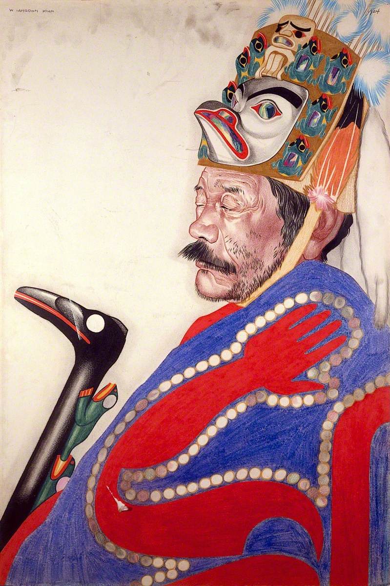 Selt or Snake, Tsimshian of Gitwanga, British Columbia