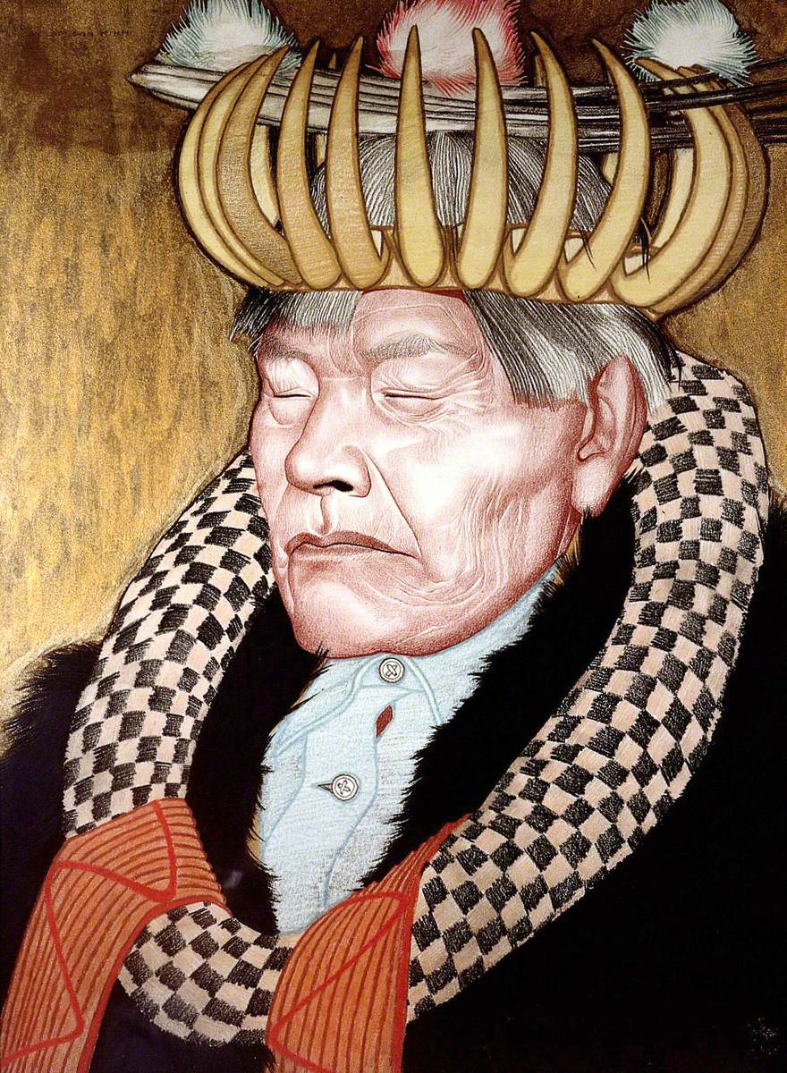 Captain Jack or Grizzly Bear Paw, Medicine Man of Kisbyyoks (Kispiox), British Columbia