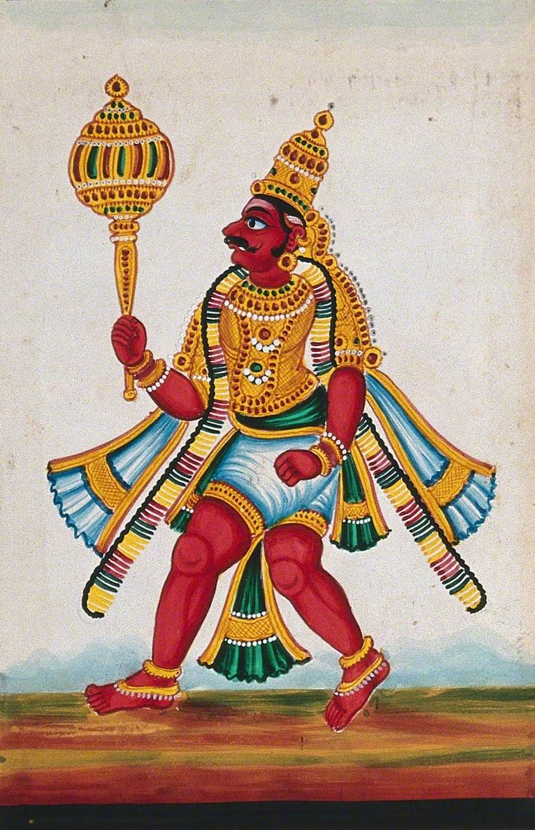 Bhima, One of the Five Pandava Brothers in the Indian Epic Mahabharata