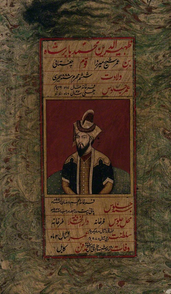 Zahīr Al-Dīn Muhammad Bādshāh Bin Amir Shaykh Mīrza Qūm Chaghatā'ī