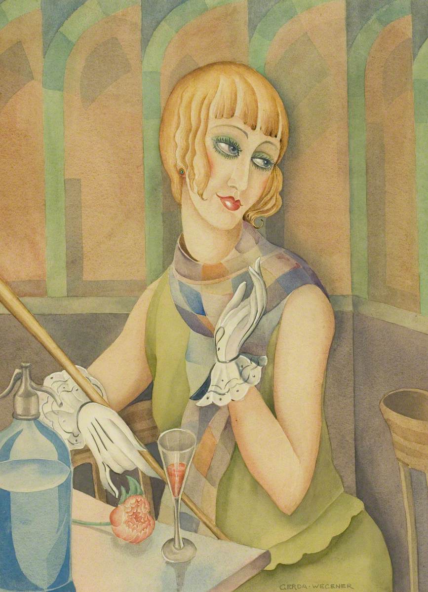 gerda wegener: Gerda Wegener, The Aperitif,