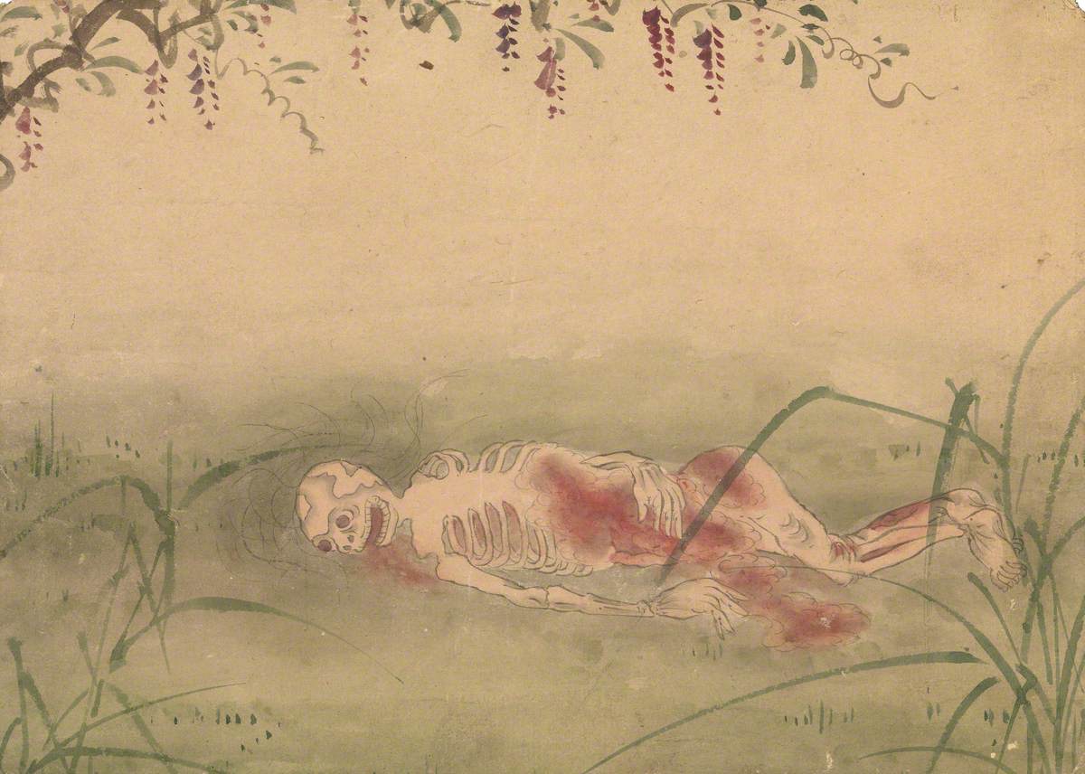 Kusōzu: The Body of the Noble Lady as a Skeleton | Art UK