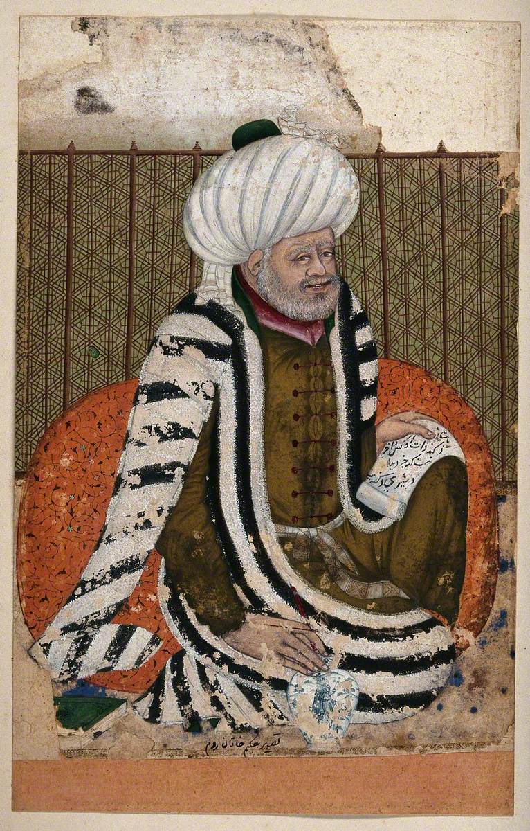 Portrait of a Turkish (?) Grandee