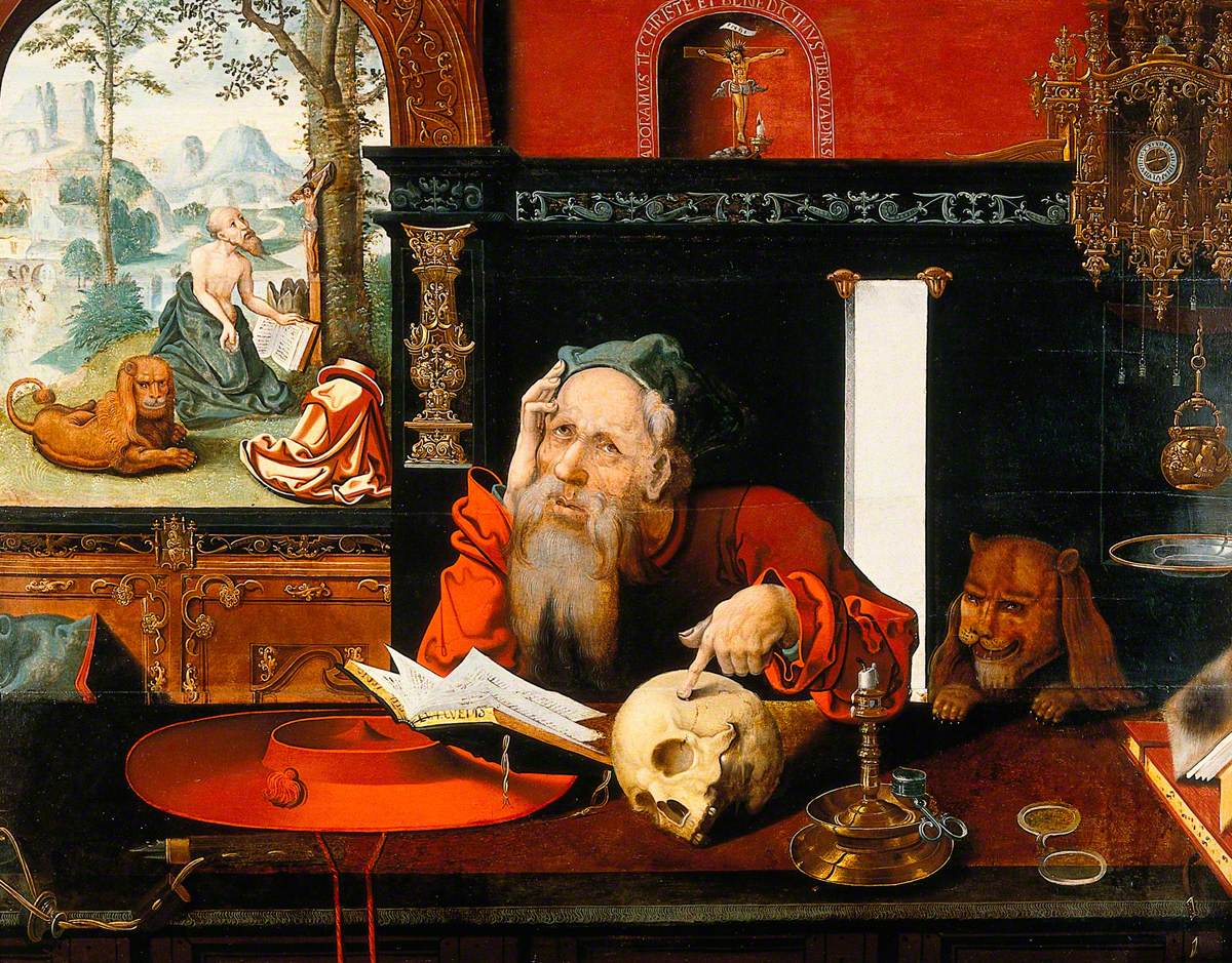 Saint Jerome in His Study