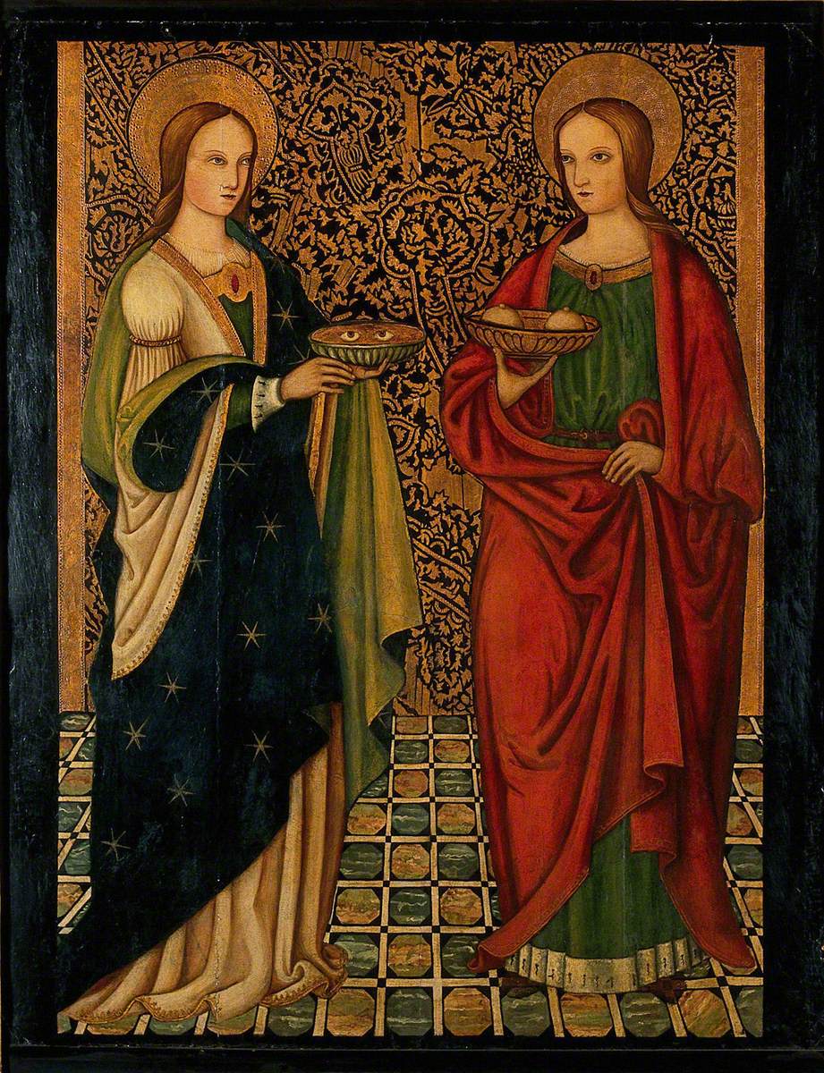 Saint Lucy and Saint Agatha