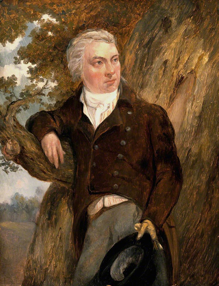 Edward Jenner (1749–1823), with a View of Berkeley, Gloucestershire