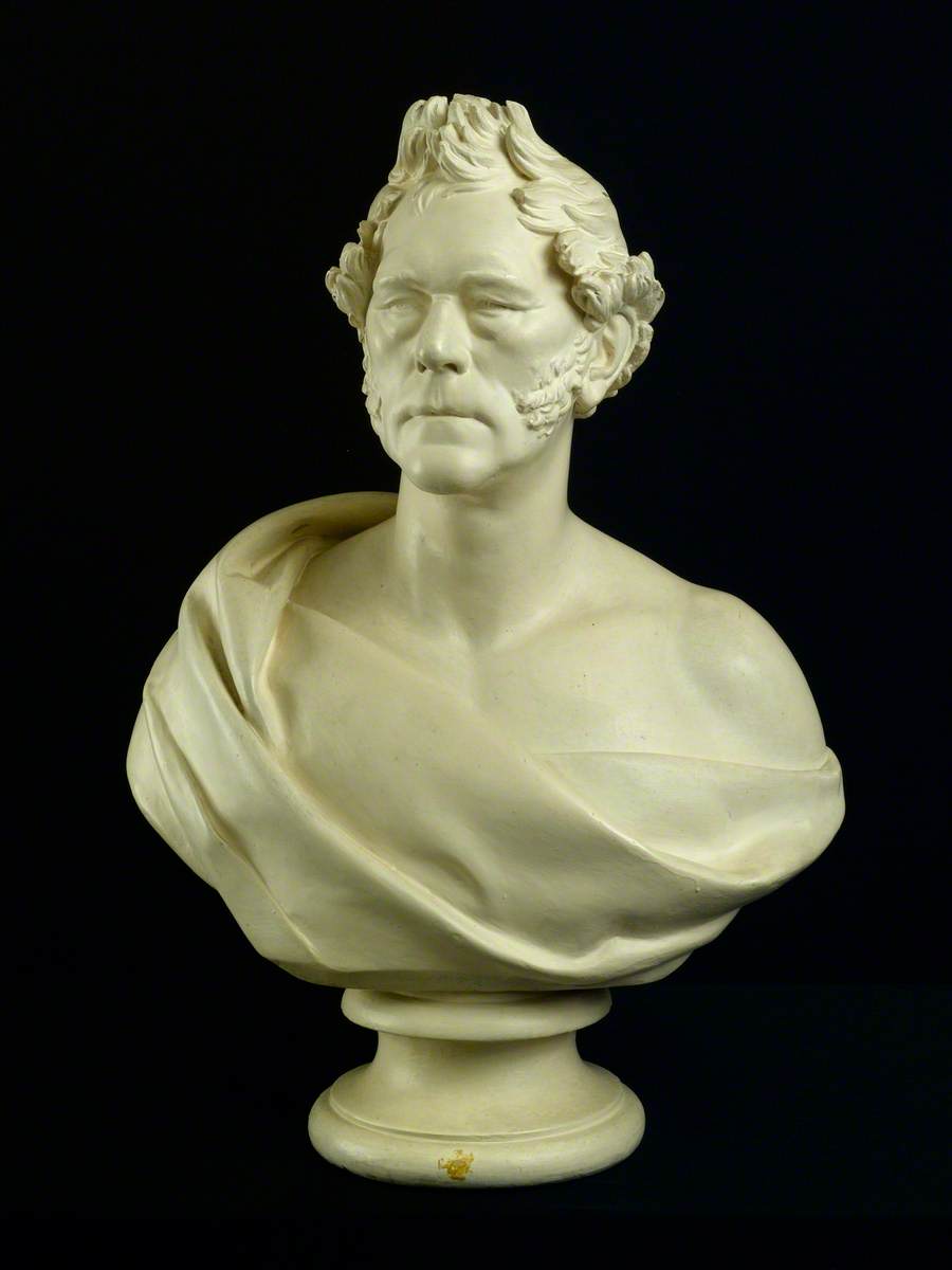 Bust of a Gentleman with Side Whiskers
