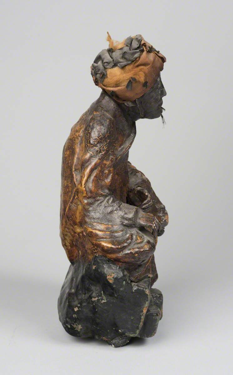 Lacquered Figure of a Daoist Sage