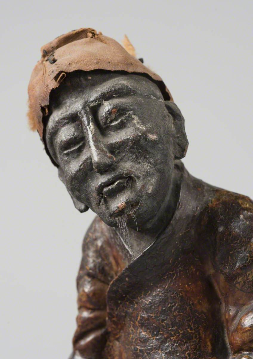 Lacquered Figure of a Daoist Sage