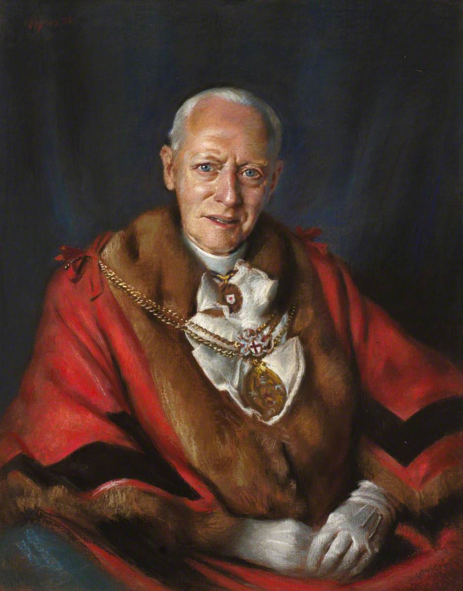 Sir Frank Newson-Smith (1879–1971), in Mayoral Robes (Lord Mayor, 1943–1944)