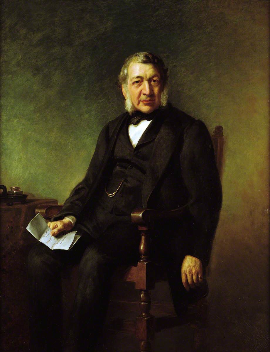 Ephraim Alex (1800–1882), Founder and first President of the Jewish Board of Guardians (1859–1869)