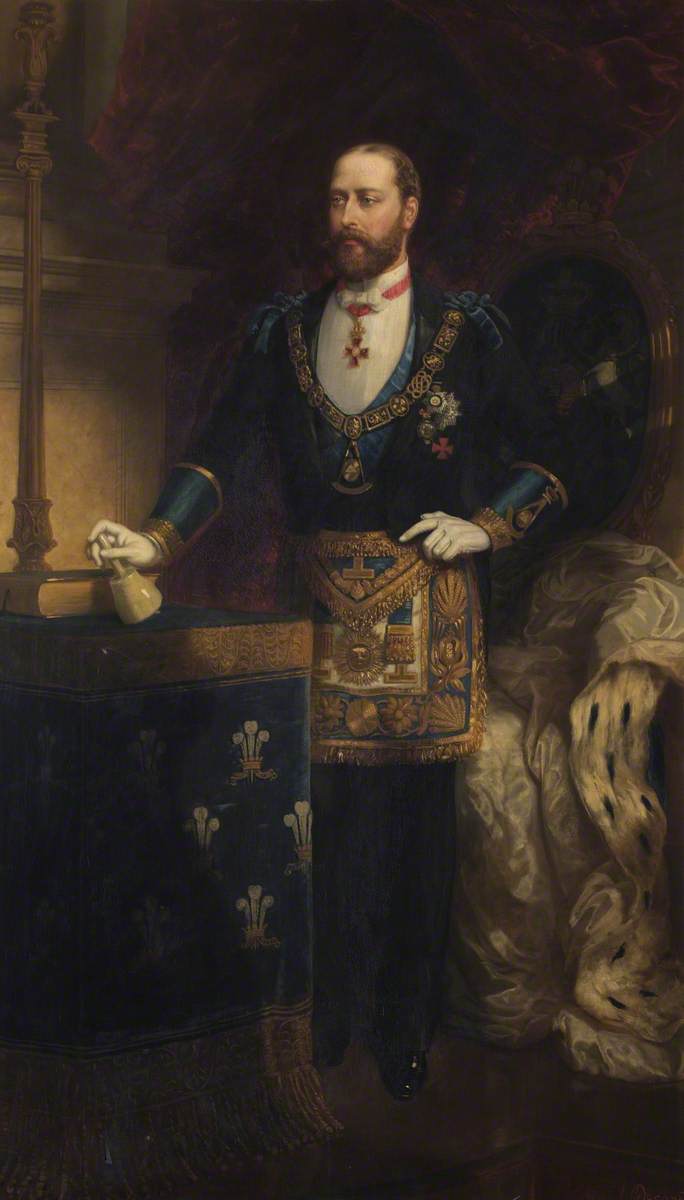HRH Albert Edward (1841–1910), Prince of Wales, KG, KT, KP, GCB, GCSI, GCMG, GCIE, GCVO