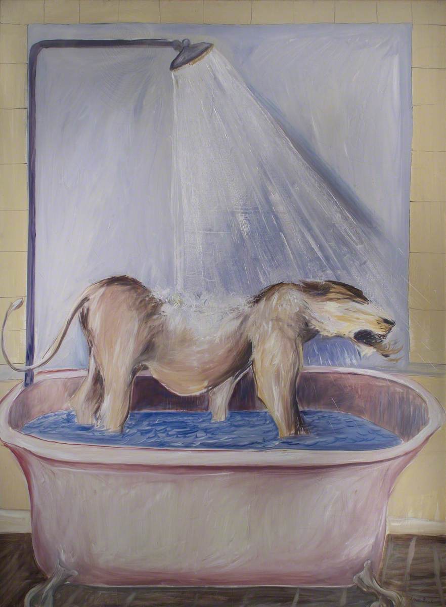 Lion in a Bathtub