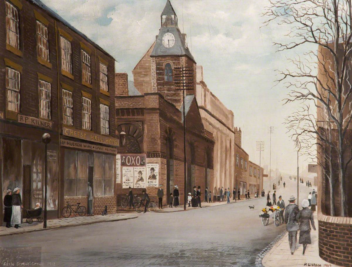 Earle Street, Crewe, 1912