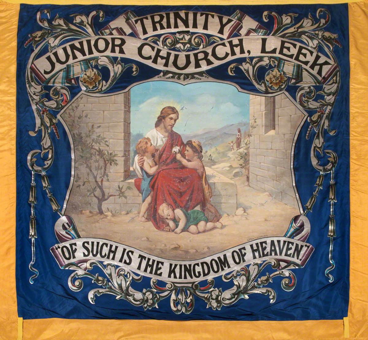 Banner from Trinity Junior Church, Leek