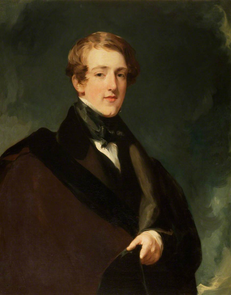 The 2nd Lord de Tabley (1811–1887), in Academic Robes
