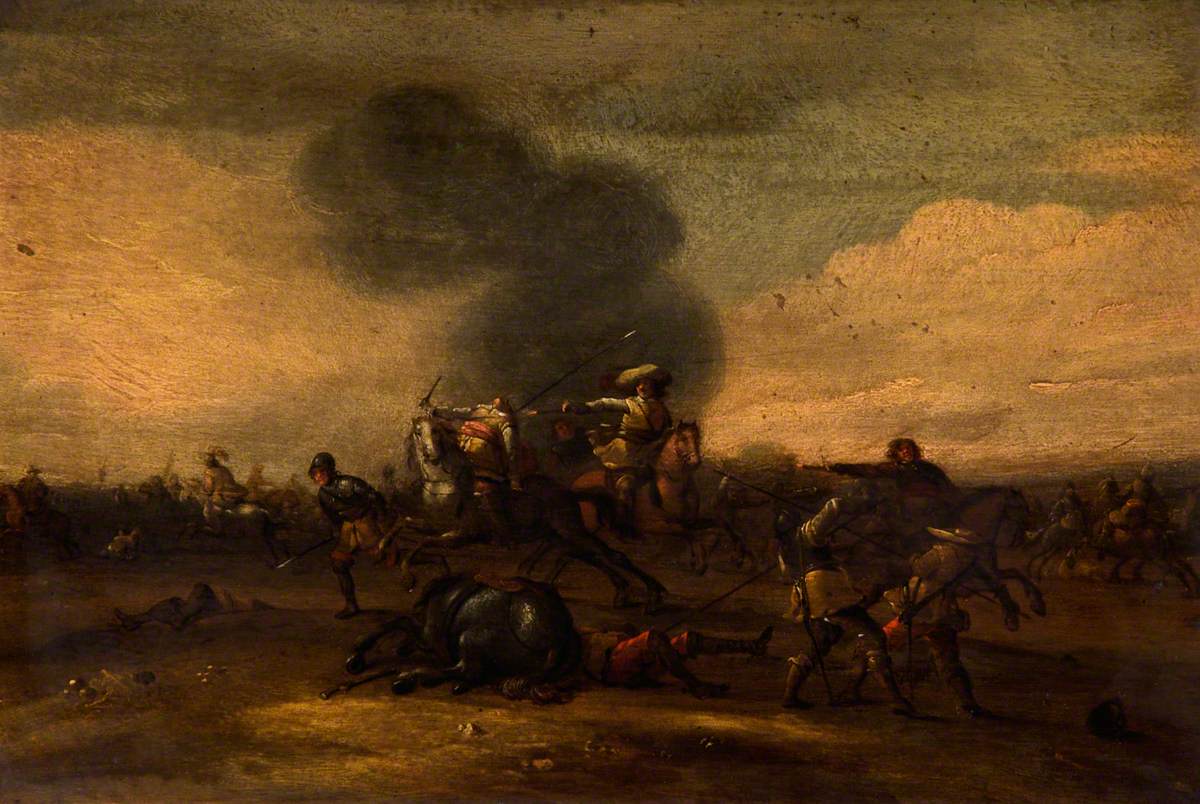 A Civil War Engagement, 1643 | Art UK