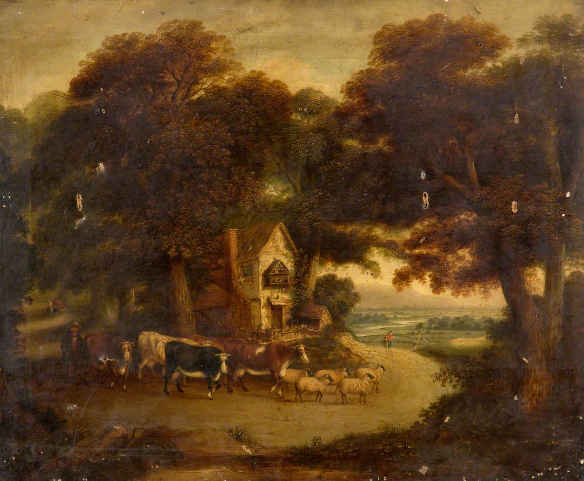 Landscape with a Herdsman