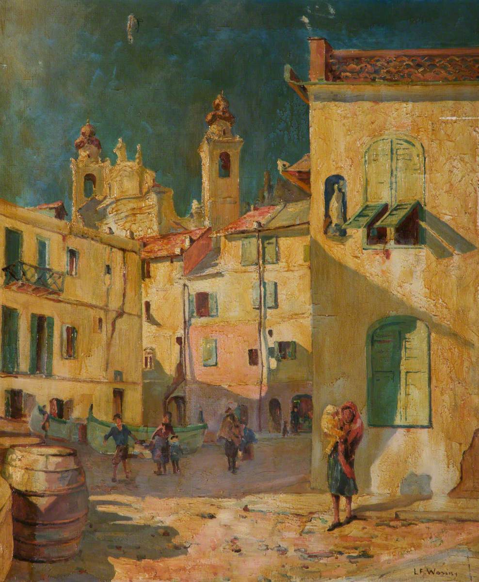 Mediterranean Street Scene