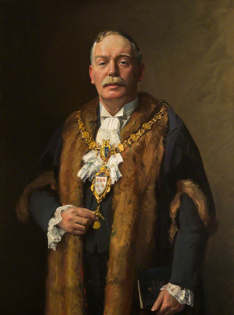Alderman Sir Peter Peacock (d.1948), JP, Mayor of Warrington (1913–1919)
