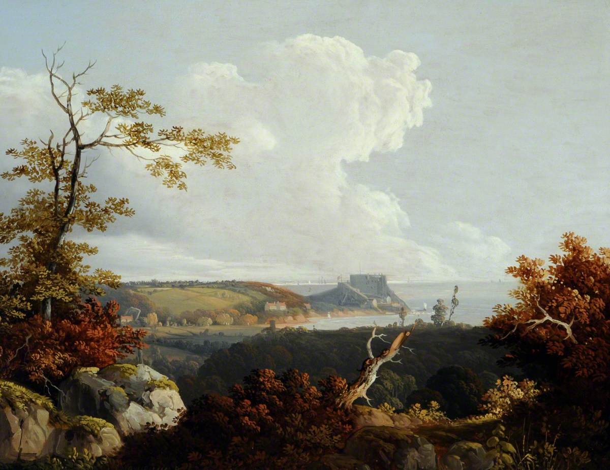 View of Mont Orgueil