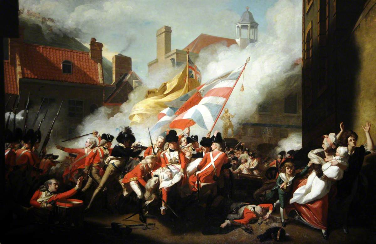 The Death of Major Peirson, 6 January 1781