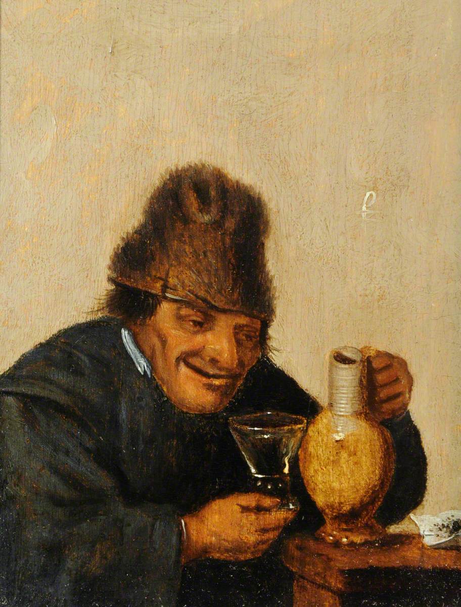 Old Man Drinking