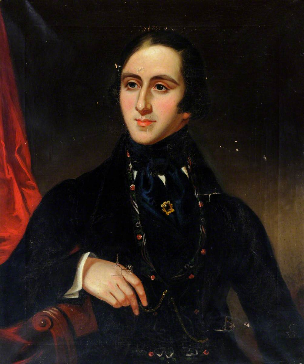 Portrait of a Young Man with an Embroidered Waistcoat