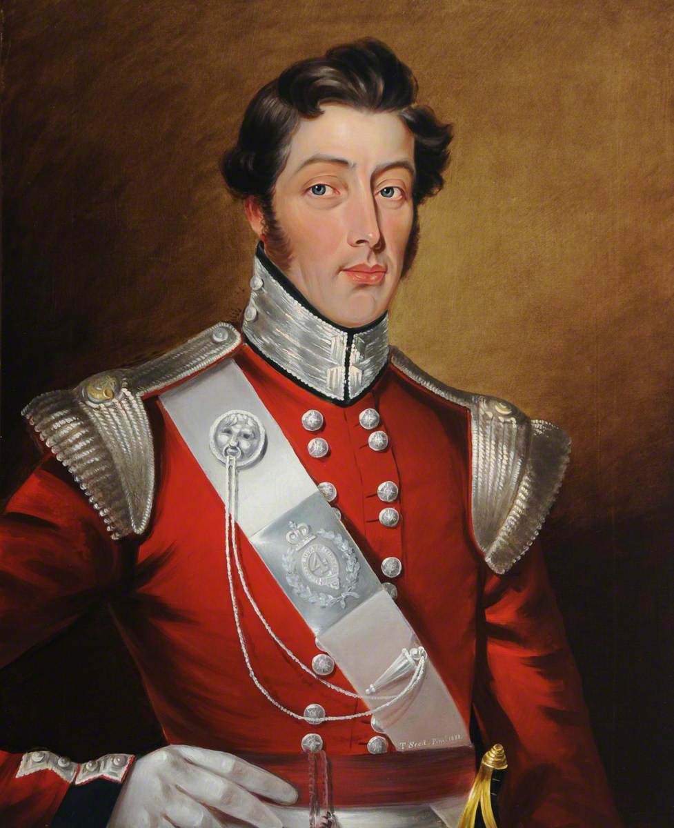 Officer of the 4th, or St Lawrence Battalion, of the Royal Jersey Militia