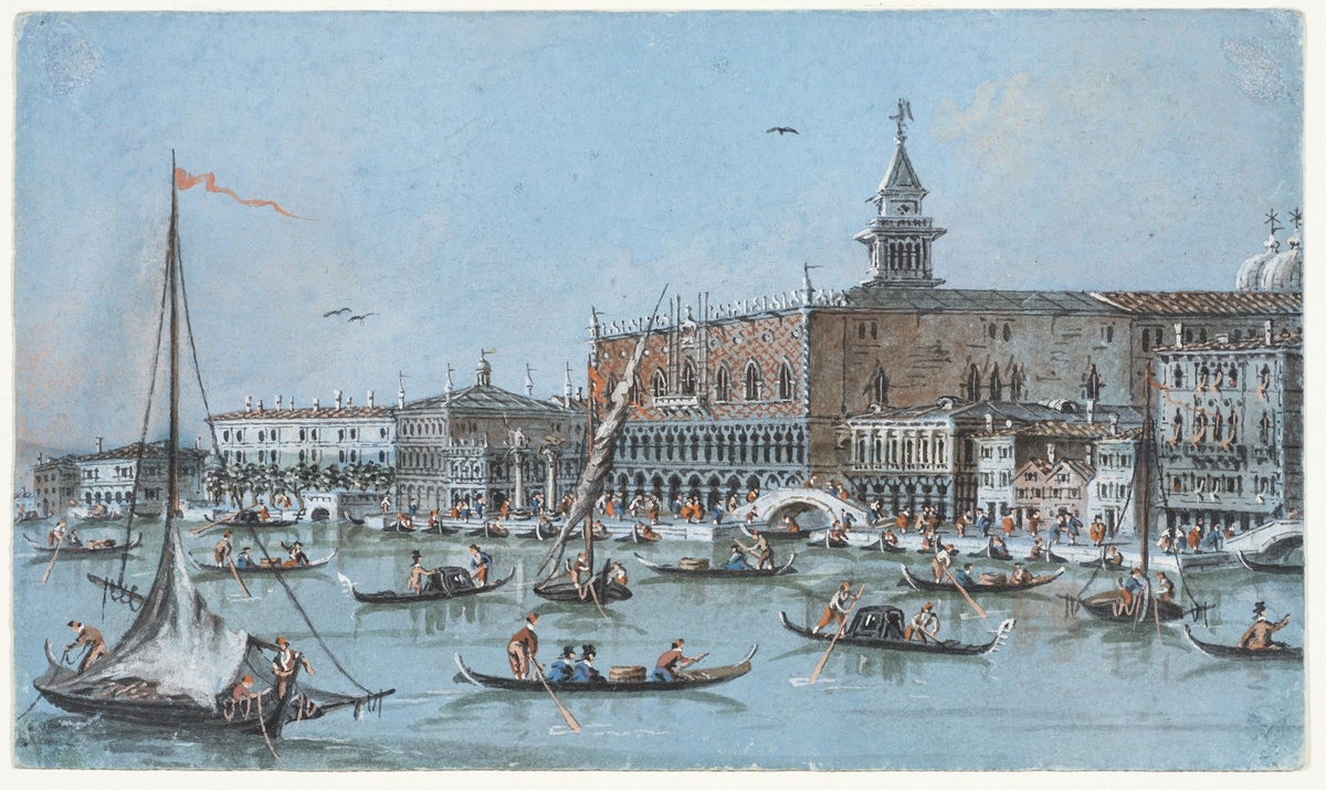 View of the Riva Degli Schiavoni, Venice