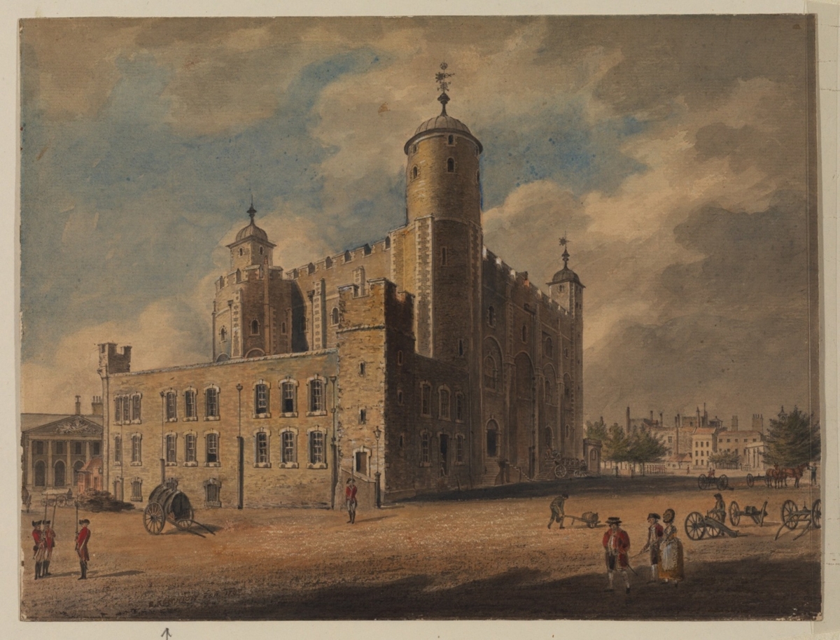 View of the White Tower, London