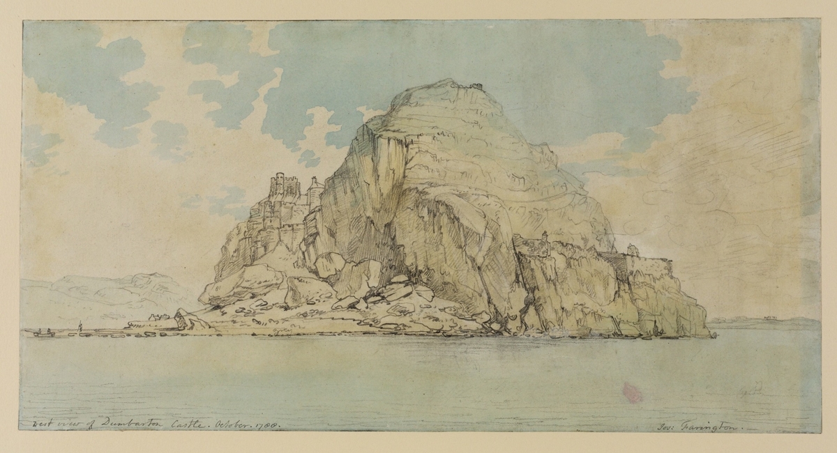 West View of Dumbarton Castle