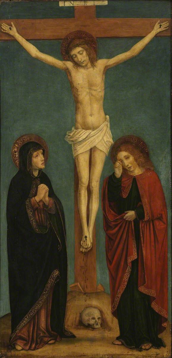 Crucified Christ with the Virgin and Saint John
