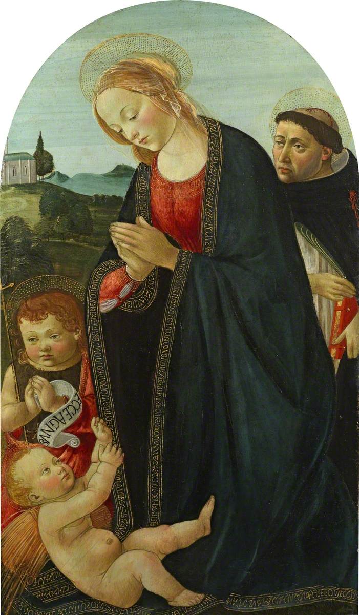 Virgin and Child with the Infant Saint John and Saint Peter Martyr