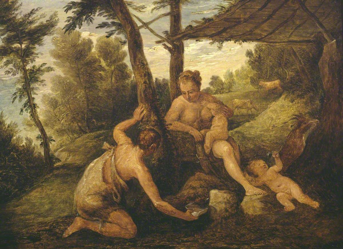 Adam and Eve after the Expulsion