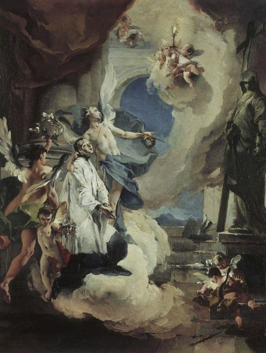 Saint Aloysius Gonzaga in Glory