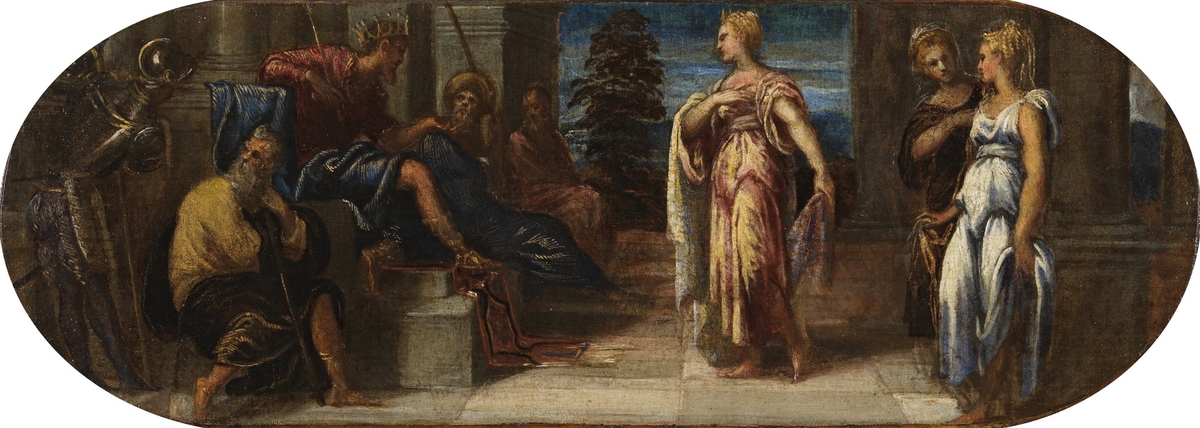 Esther and Ahasuerus or Solomon and the Queen of Sheba