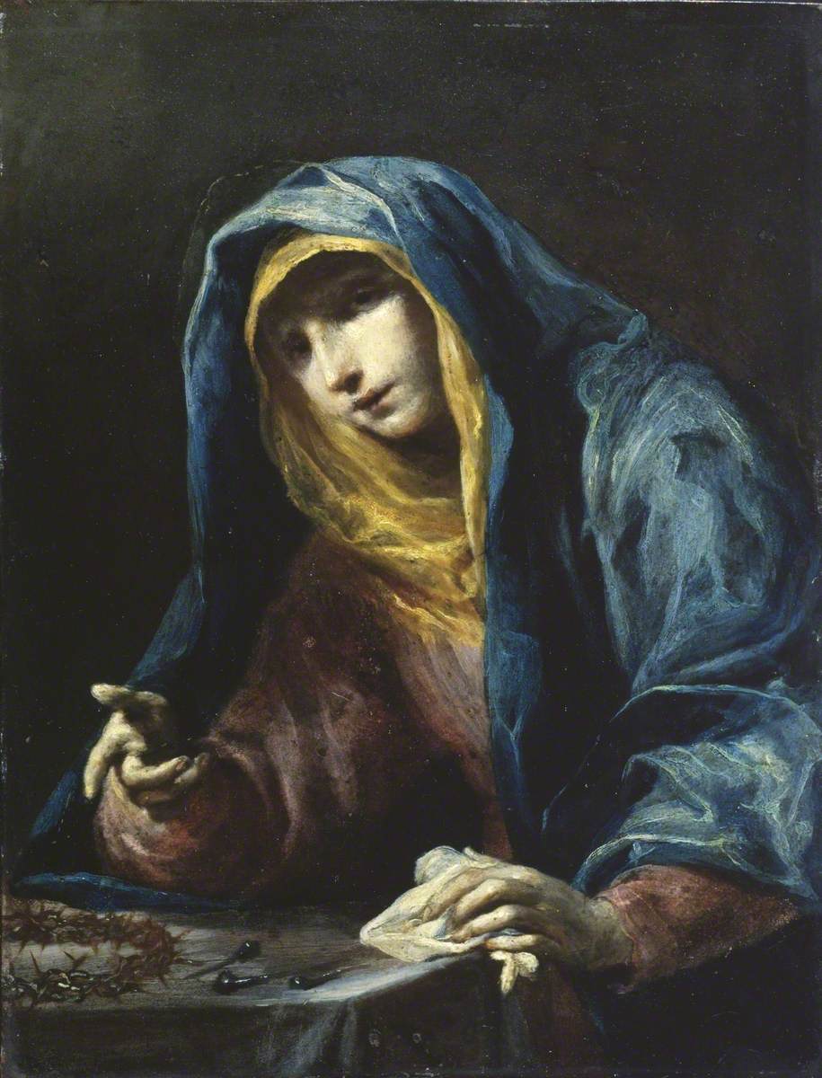 Virgin with the Instruments of the Passion