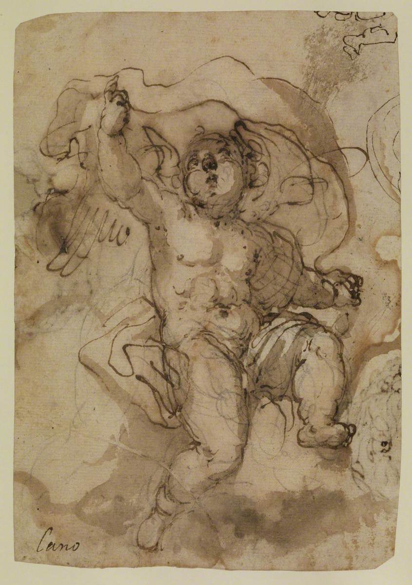 Putto on a Cloud