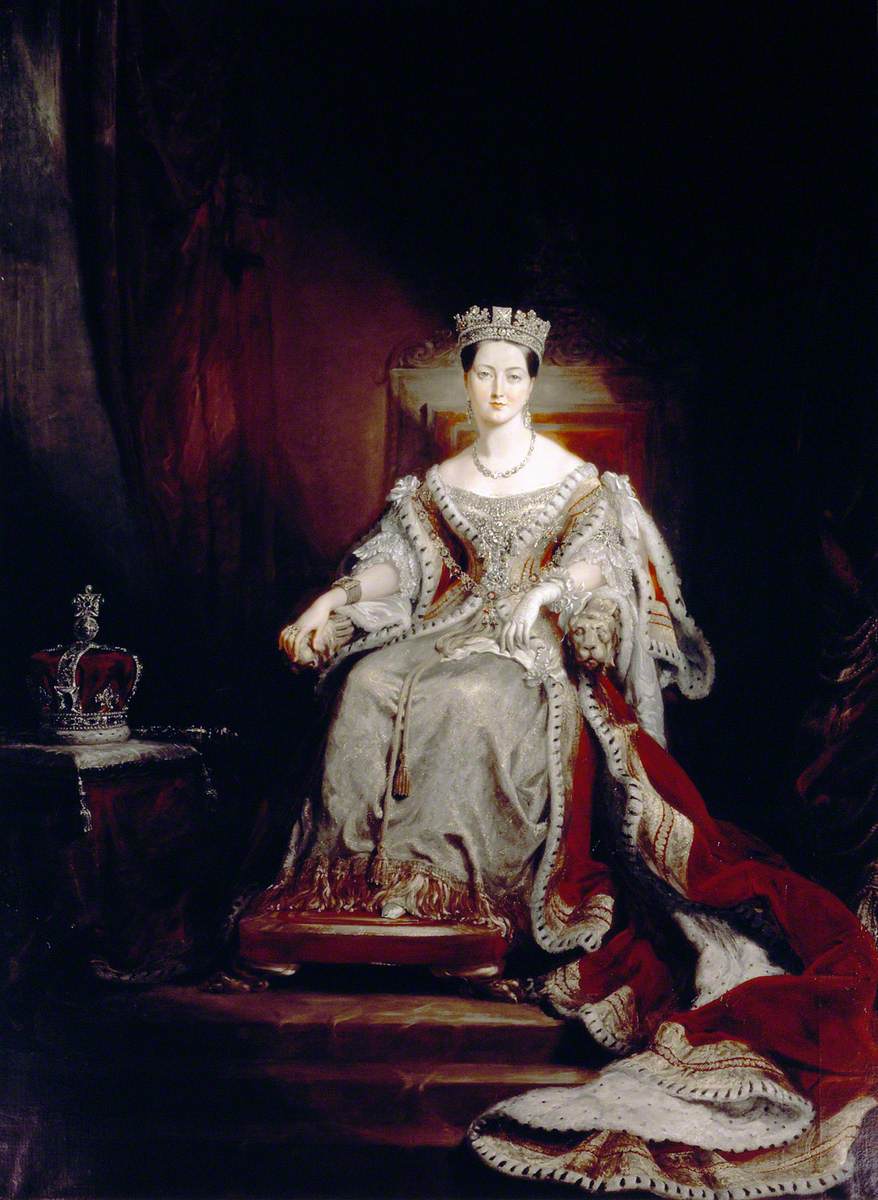 Queen Victoria (1819–1901), Enthroned in the House of Lords