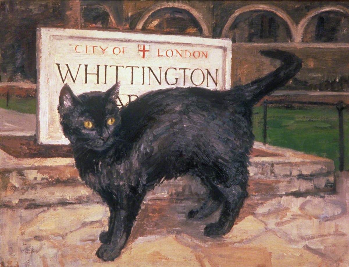 The Cat in Whittington Gardens, London