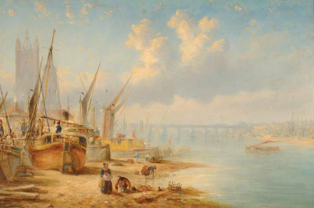The Thames at Westminster, London