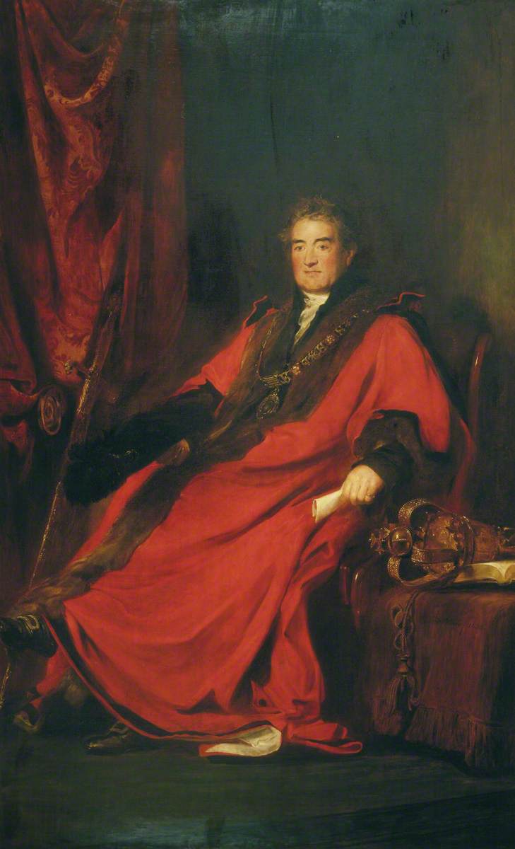Matthias Prime Lucas, Lord Mayor of London (1827) and President of St Batholomew's Hospital