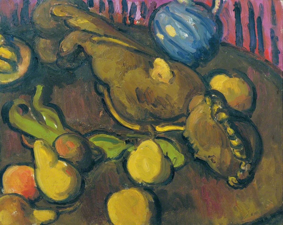 Still Life 'C' with Fruit, Jug and a Figure